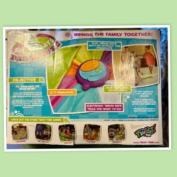 Simon Says Parachute Game for Kids - Picture 3 of 4
